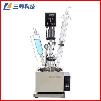 SF-5L玻璃反应釜 球盟会室小型玻璃反应釜